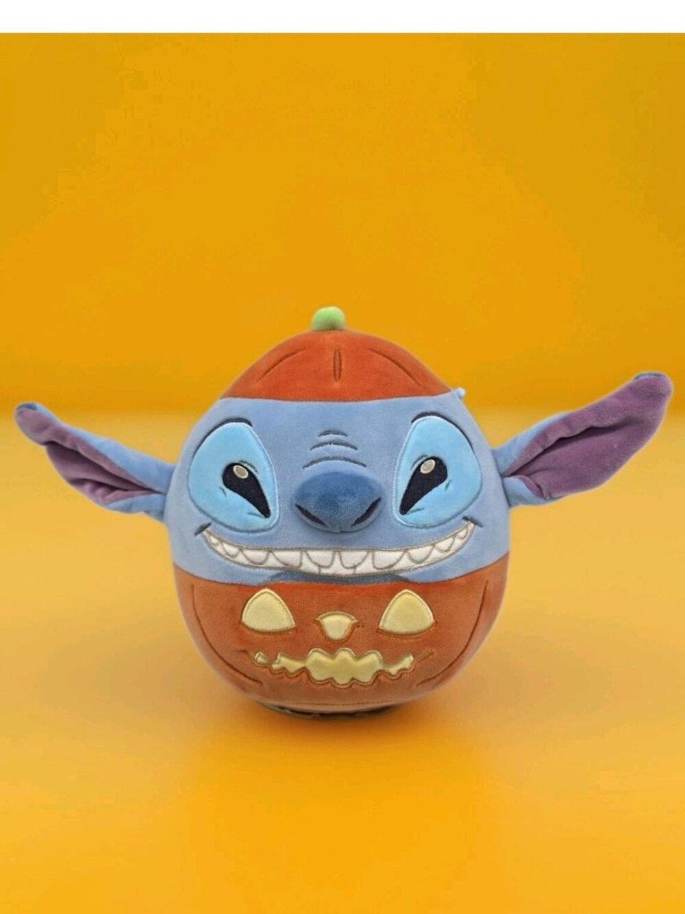 Squishmallows 8" Halloween Disney's Stitch as Evil Pumpkin Lilo And Stitch Plush